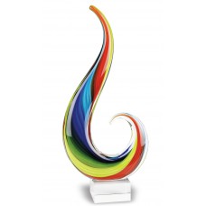 Orren Ellis Khadijah Rainbow Note Centerpiece Sculpture ORNE5243